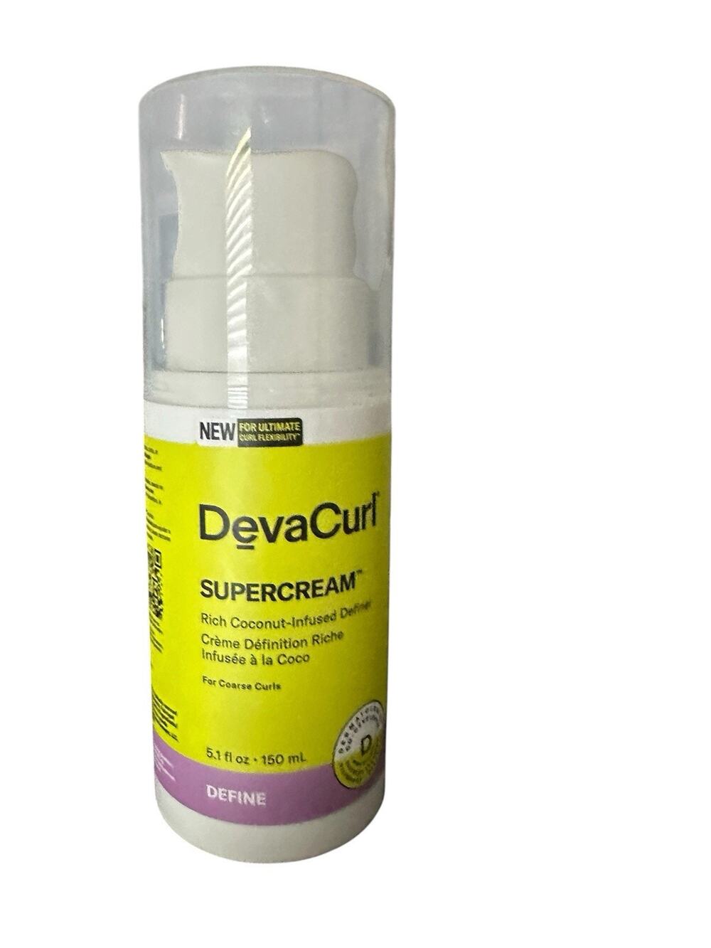 DevaCurl SUPERCREAM Curl-Enhancing Definer 5.1 oz New